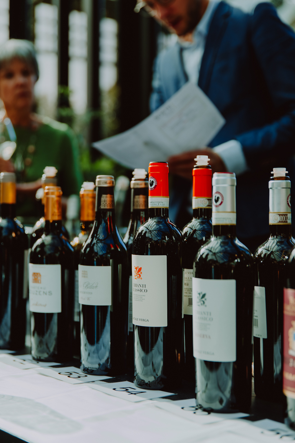 Wine tasting