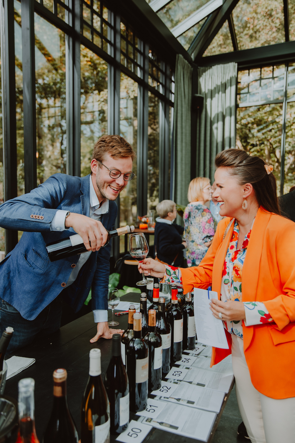Wine tasting