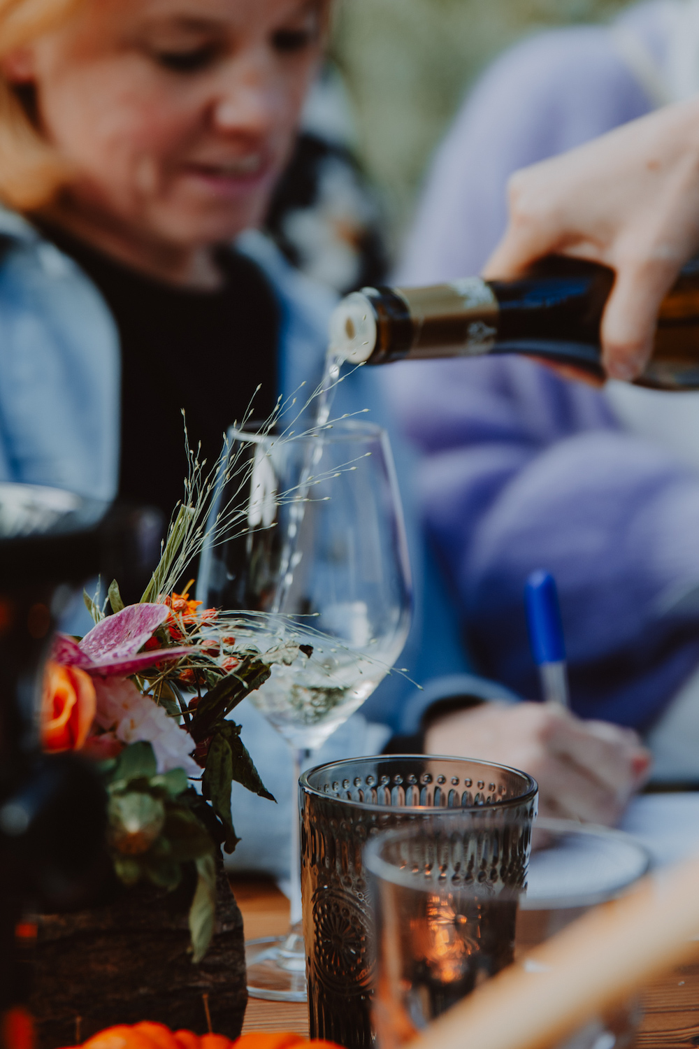Wine tasting