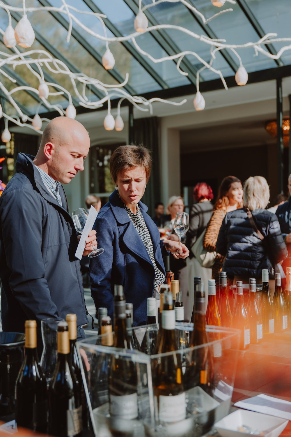 Wine tasting