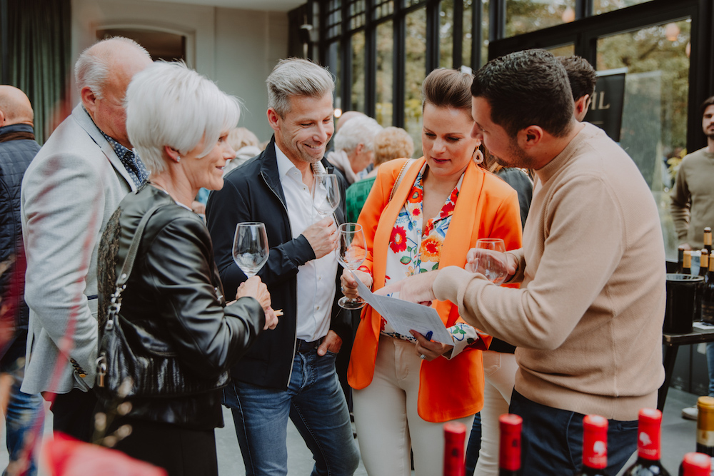 Wine tasting