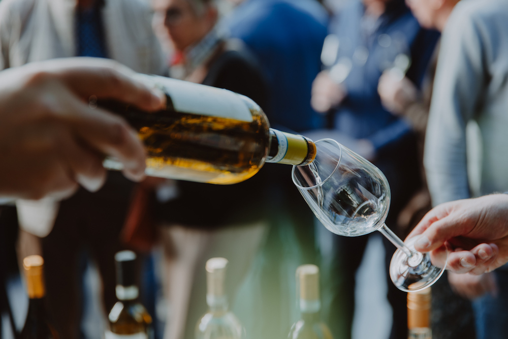 Wine tasting