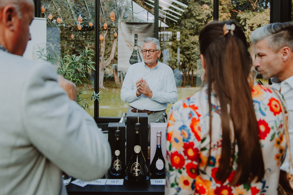 Wine tasting